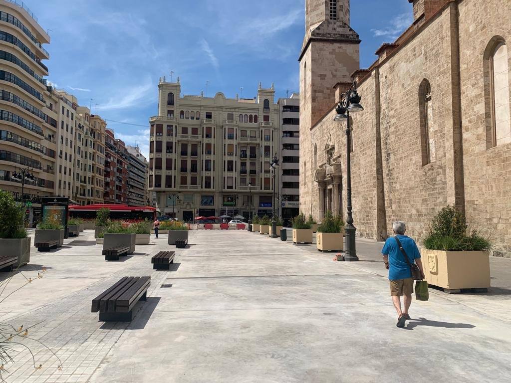 Fotos: Así luce la &#039;nueva&#039; plaza de San Agustín de Valencia