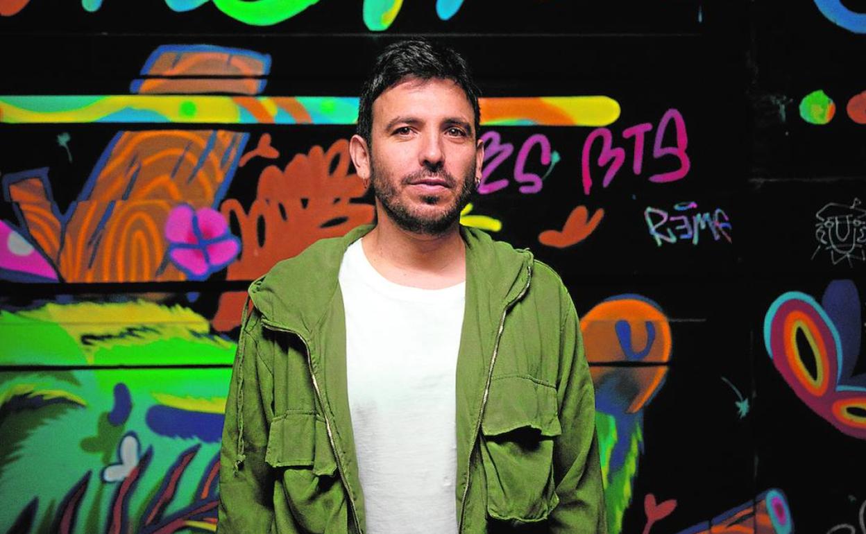 El cantante y compositor valenciano Pablo Sánchez.