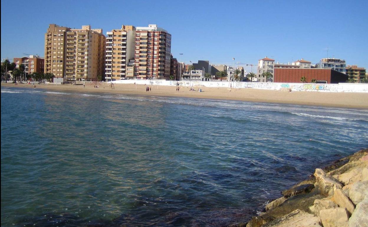 Playa Morrongo, en Benicarló.