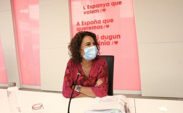María Jesús Montero, ministra de Hacienda