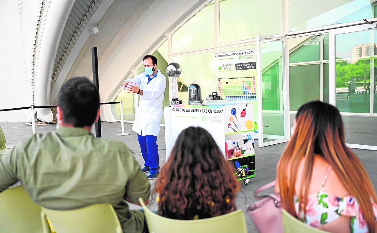 Una de las actividades del Museo Príncipe Felipe. 