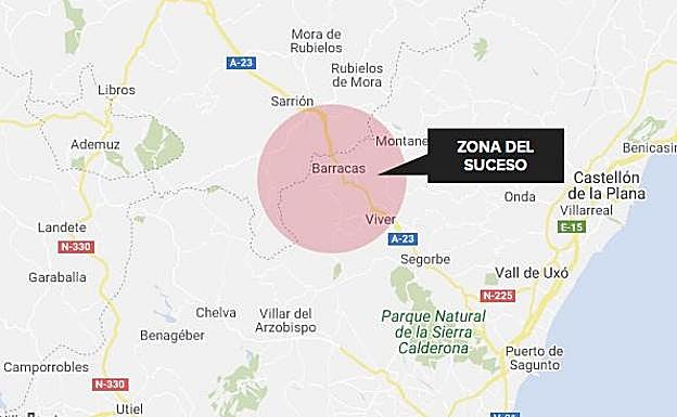 Rescatan a un hombre que se había perdido haciendo senderismo en Barracas