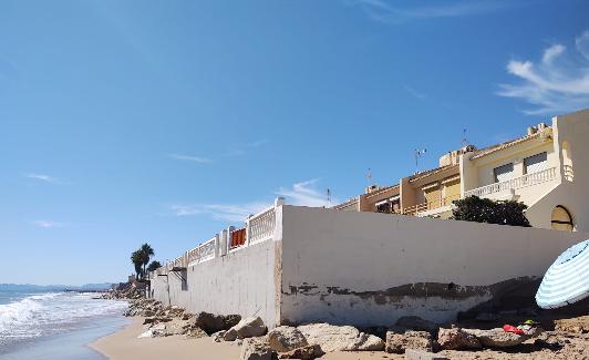 Estado de la playa la Goleta de Tavernes. 