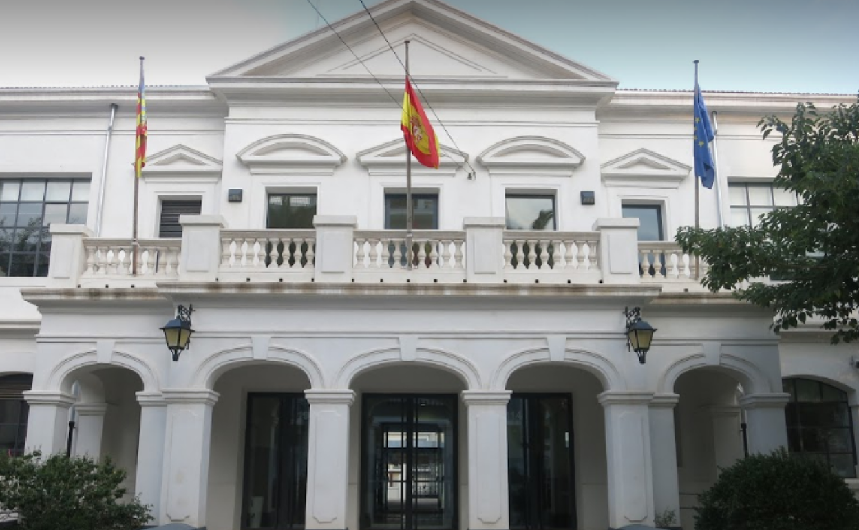 Colegio San Francisco de Borja de Gandia. 