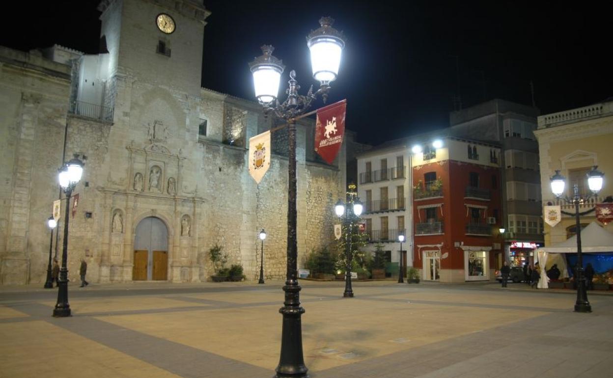 Imagen de archivo de la plaza de Algemesí.