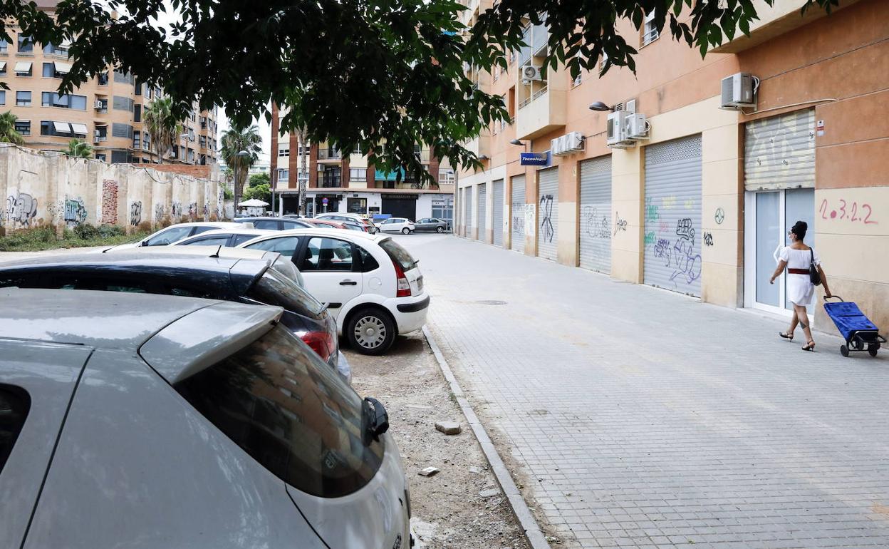 Solar donde se encontro el coche con el cuerpo de la mujer