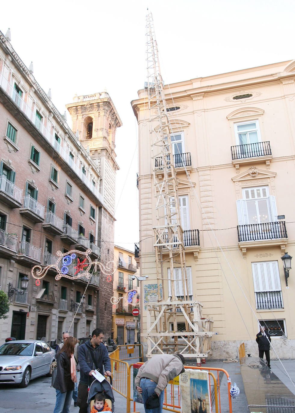 Campanario de la antigua iglesia de San Bartolomé.