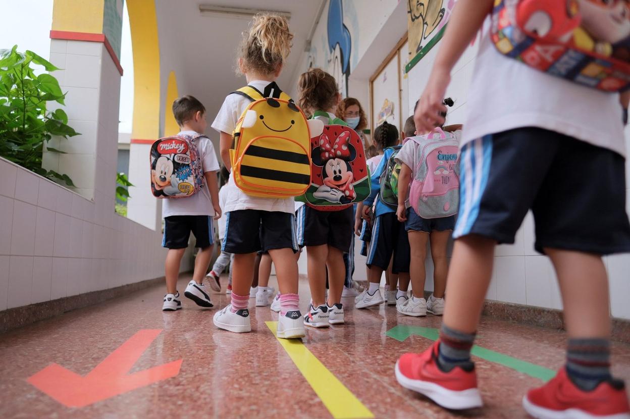 Los alumnos acaban de regresar a las aulas en el curso más atípico. 