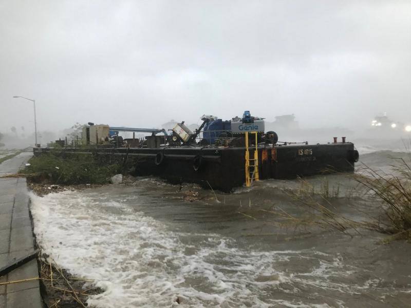 Fotos: El huracán Sally toca tierra en EEUU