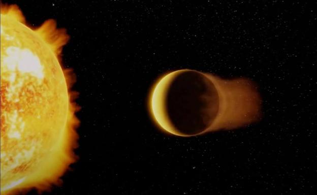 Descubren el planeta 'Neptuno ultra caliente', una «bestia rara» que supera los 1.700 grados