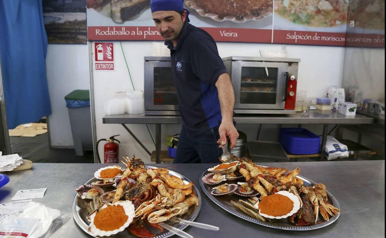 Platos en Marisgalicia. 
