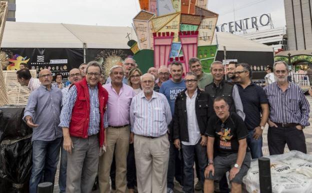 Falla de Juanjo García para el programa 'Una festa per a tots'. 