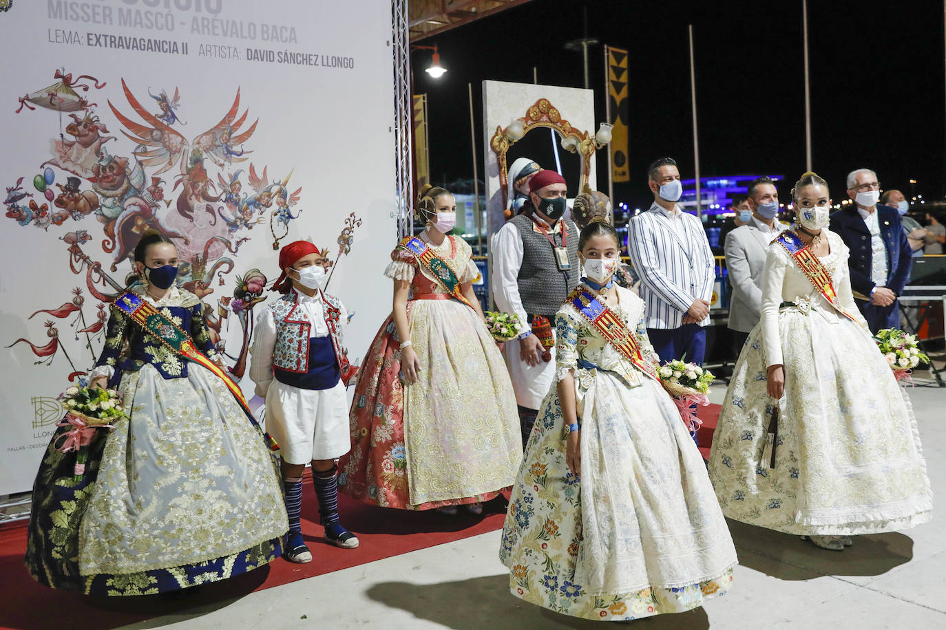 La fiesta de la Federación de Fallas de Especial se celebra en el Tinglado 2 del Puerto de Valencia