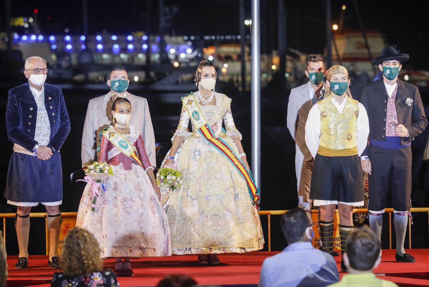 La fiesta de la Federación de Fallas de Especial se celebra en el Tinglado 2 del Puerto de Valencia