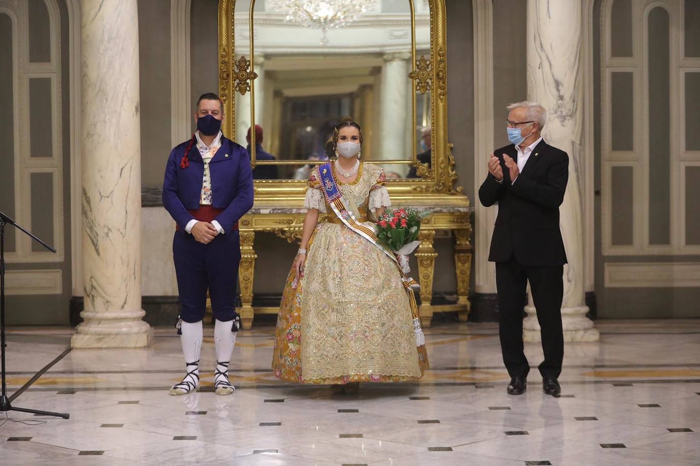 Carla García y Consuelo Llobell repiten en el cargo tras la llegada de la pandemia días antes de las fiestas falleras