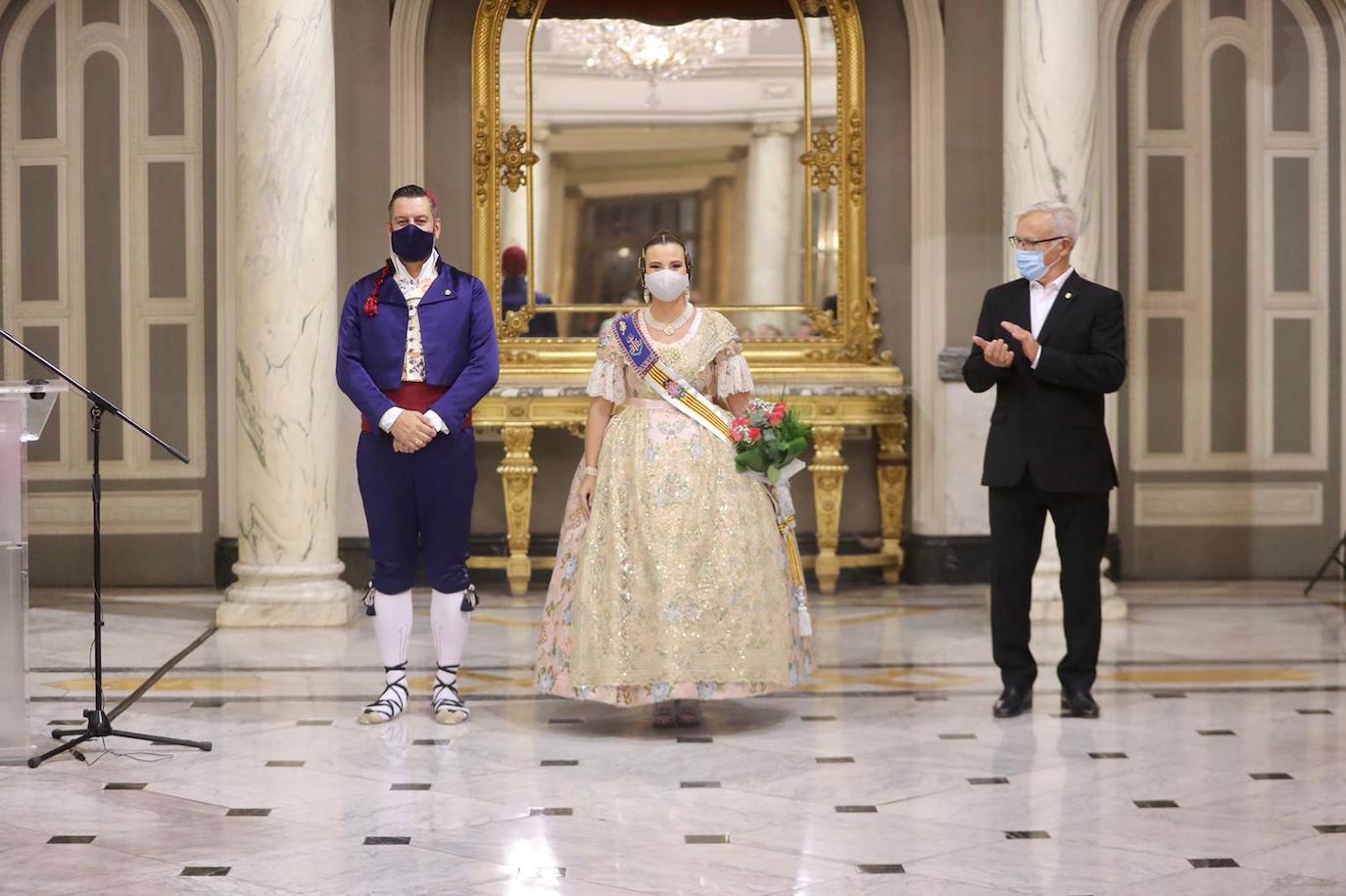 Carla García y Consuelo Llobell repiten en el cargo tras la llegada de la pandemia días antes de las fiestas falleras