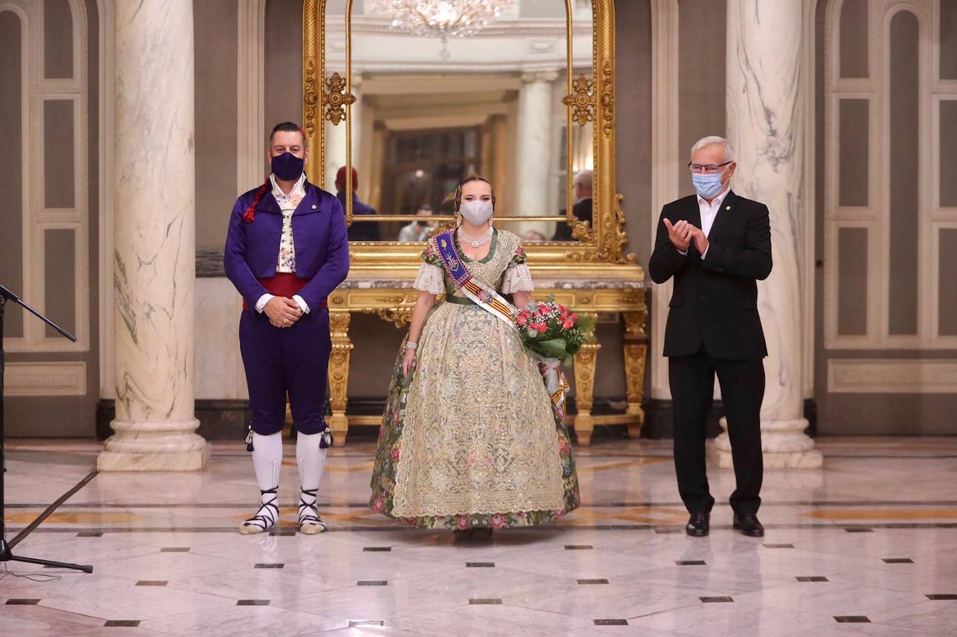 Carla García y Consuelo Llobell repiten en el cargo tras la llegada de la pandemia días antes de las fiestas falleras