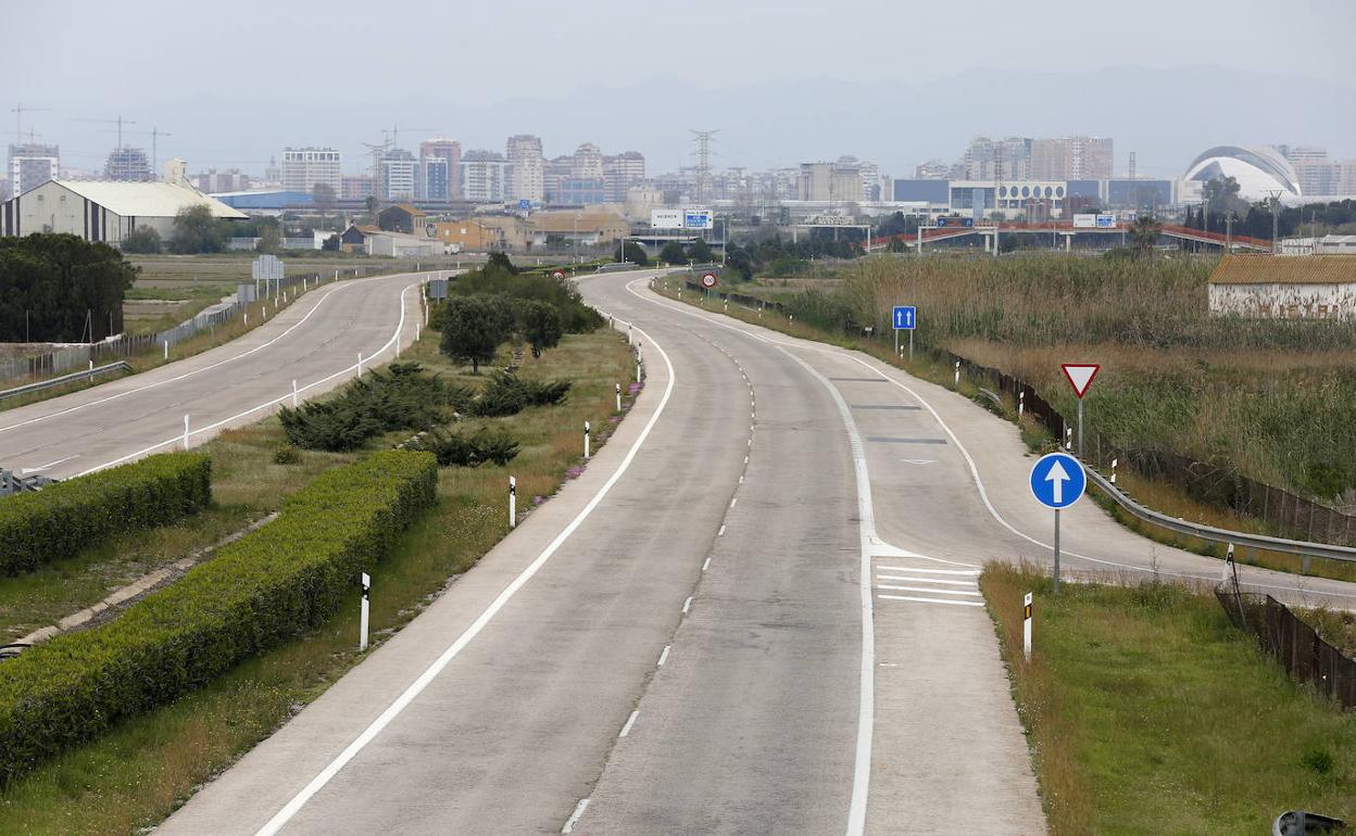 Carretera vacía