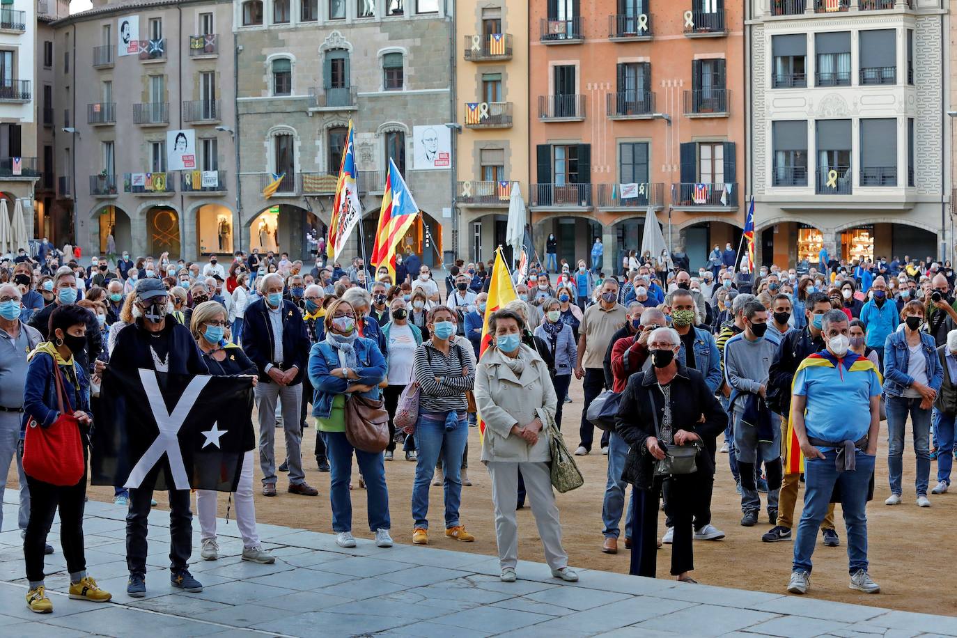 La inhabilitación de Quim Torra no consigue llenar las plazas catalanas, y la afluencia en las protestas callejeras fue mucho menor que en otras ocasiones