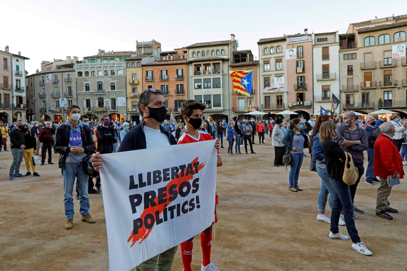 La inhabilitación de Quim Torra no consigue llenar las plazas catalanas, y la afluencia en las protestas callejeras fue mucho menor que en otras ocasiones