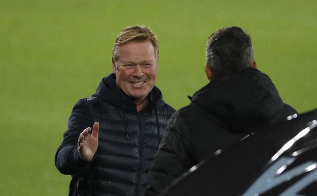 Koeman: «Hasta con uno menos hemos creado las mejores ocasiones»