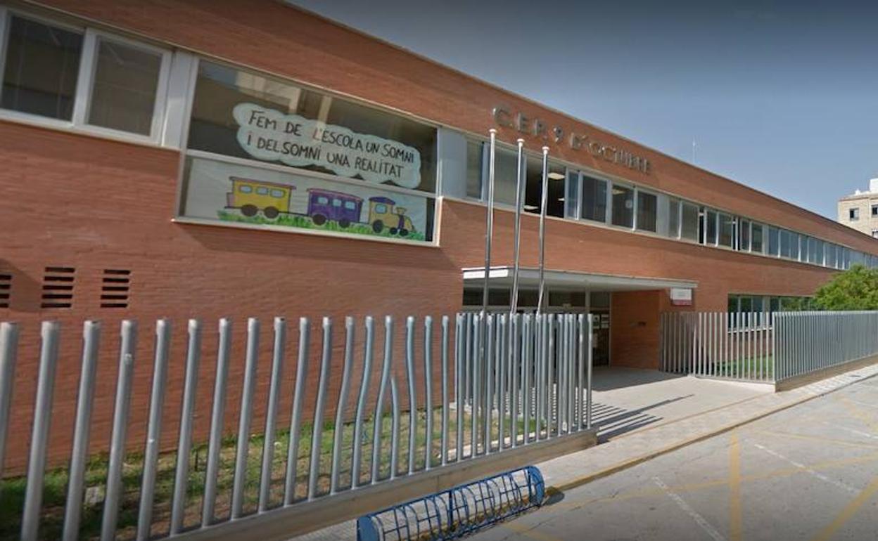 Las instalaciones del colegio 9 d'Octubre. 