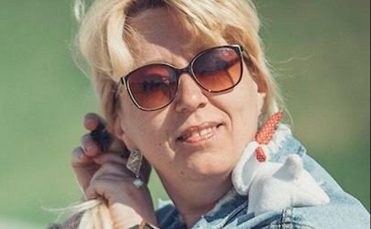 La periodista rusa Irina Slavina.