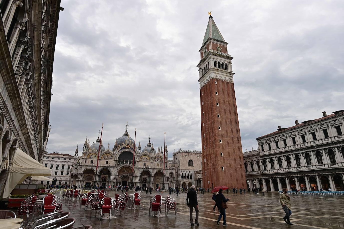 Fotos: Día histórico en Venecia: el Moisés evita la llegada del &#039;acqua alta&#039;