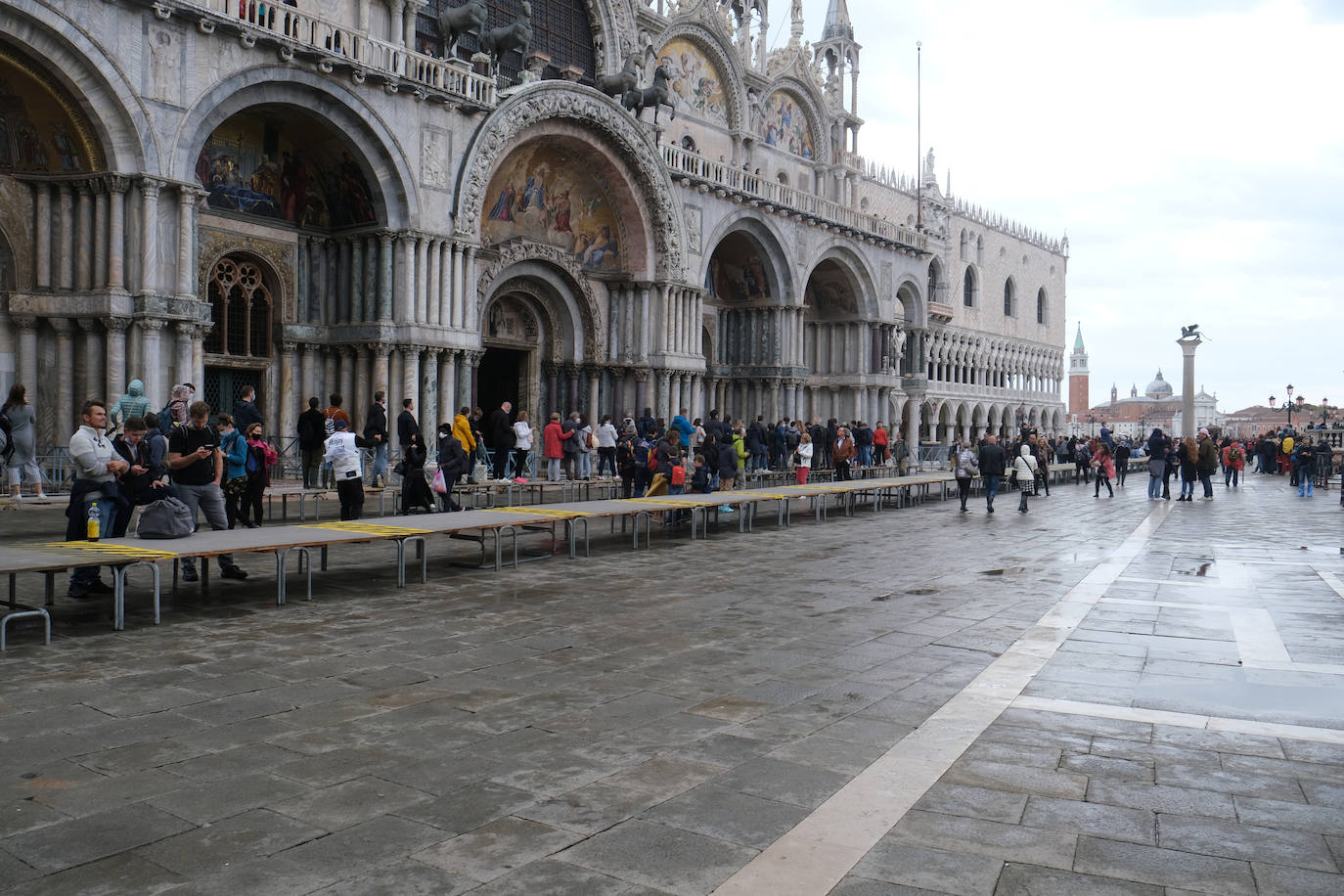 Fotos: Día histórico en Venecia: el Moisés evita la llegada del &#039;acqua alta&#039;