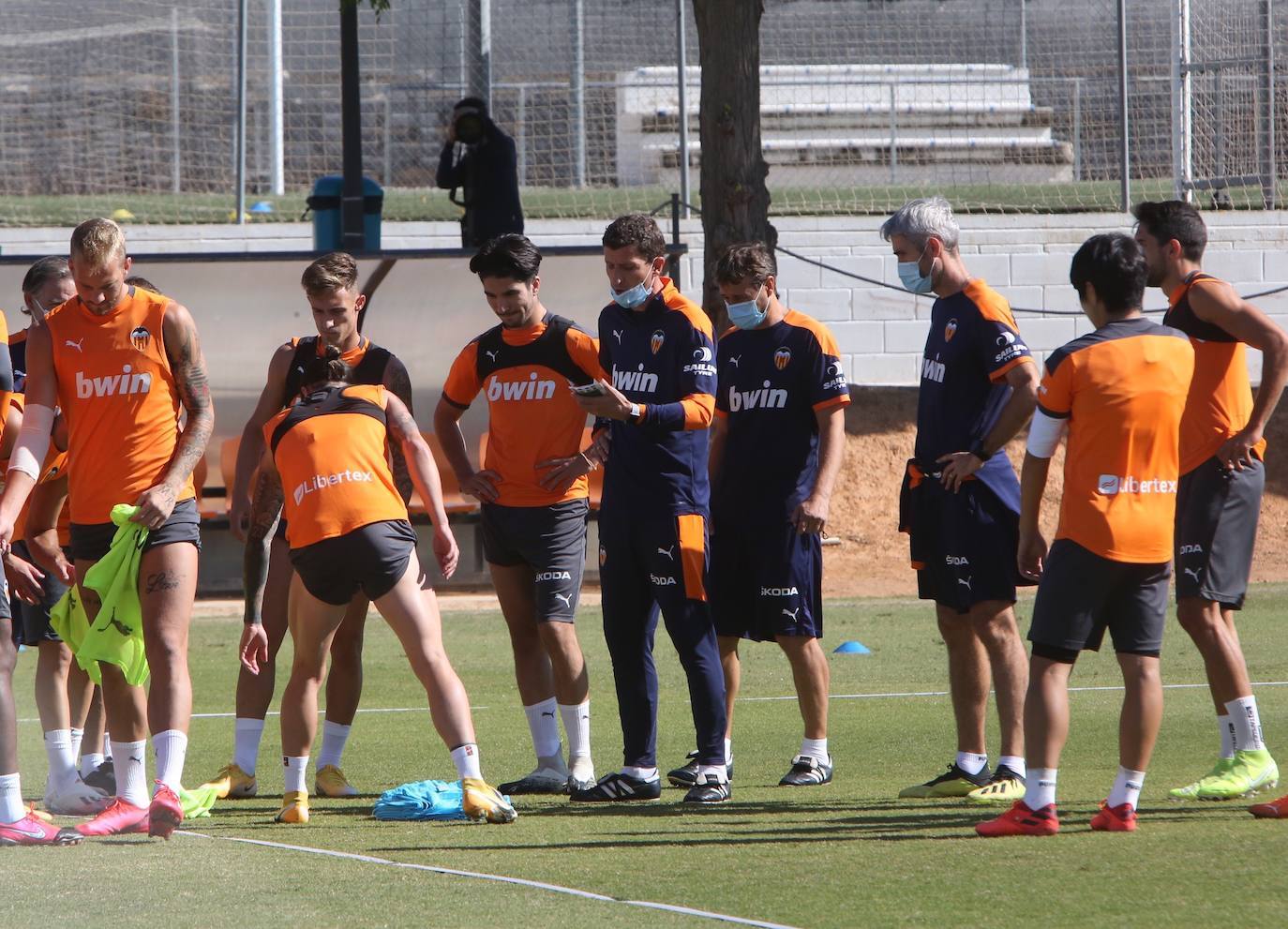 Entrenamiento del Valencia CF 