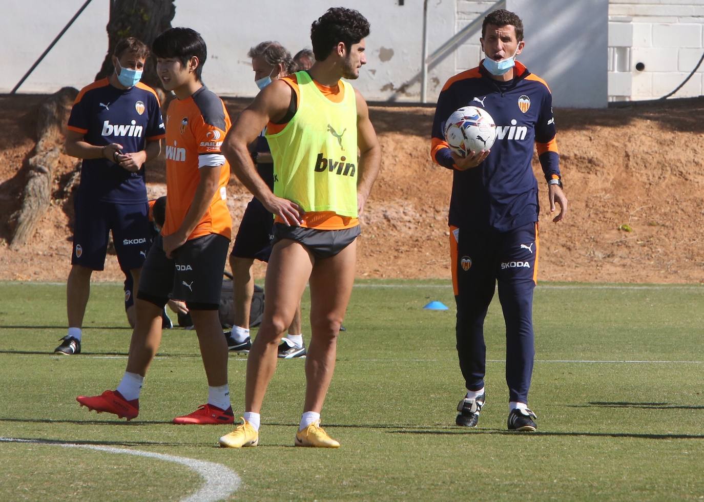 Entrenamiento del Valencia CF 