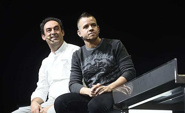 El cocinero David Muñoz, con camiseta negra