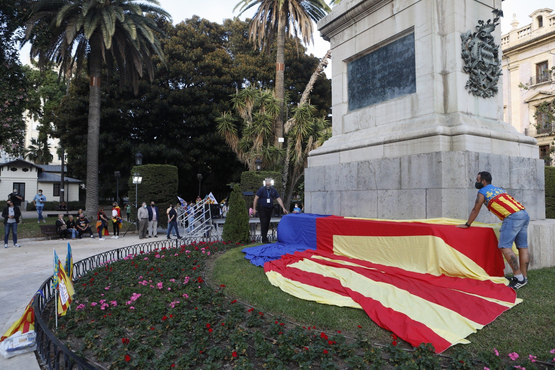 Fotos: Manifestaciones en Valencia por el 9 d&#039;Octubre