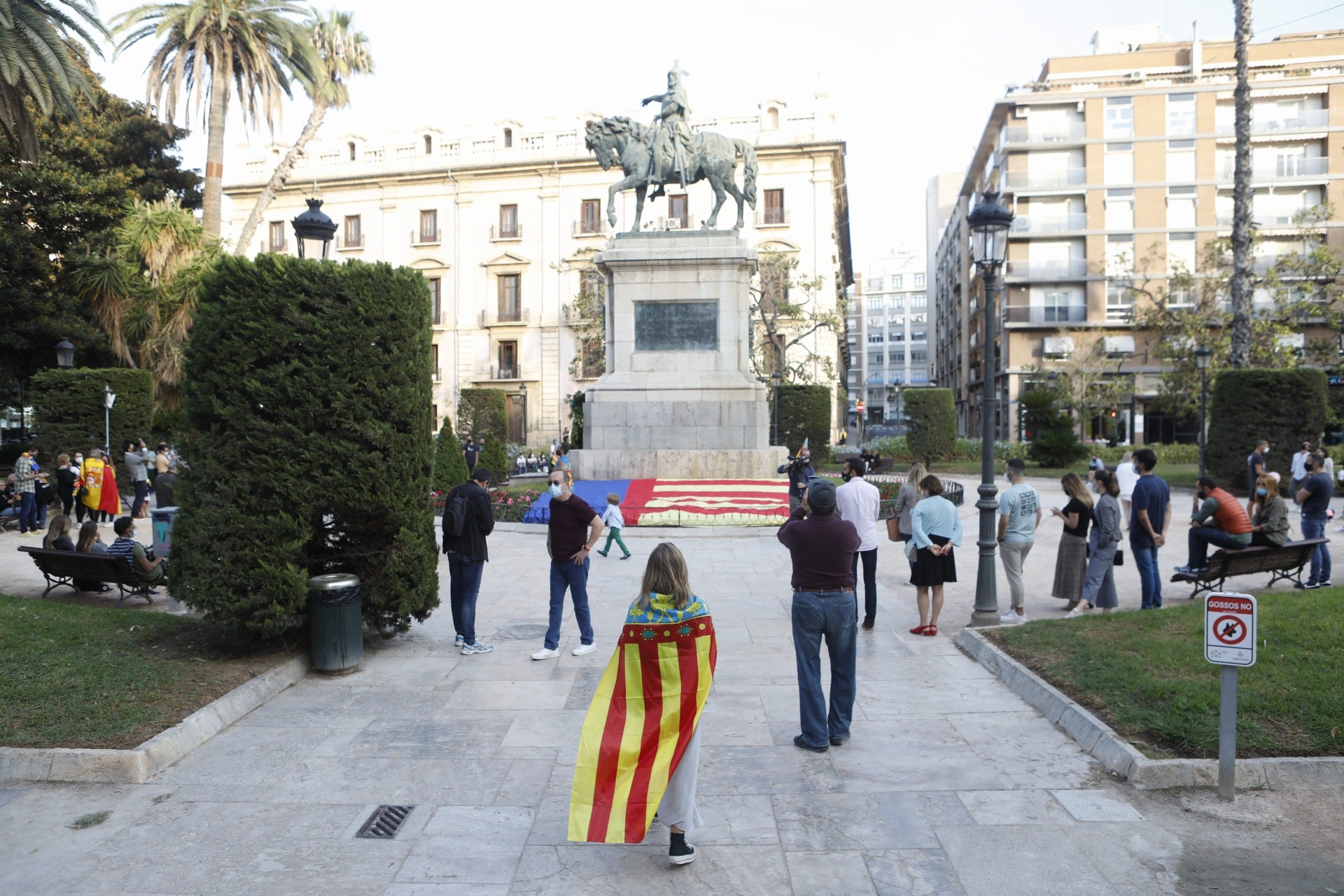 Fotos: Manifestaciones en Valencia por el 9 d&#039;Octubre