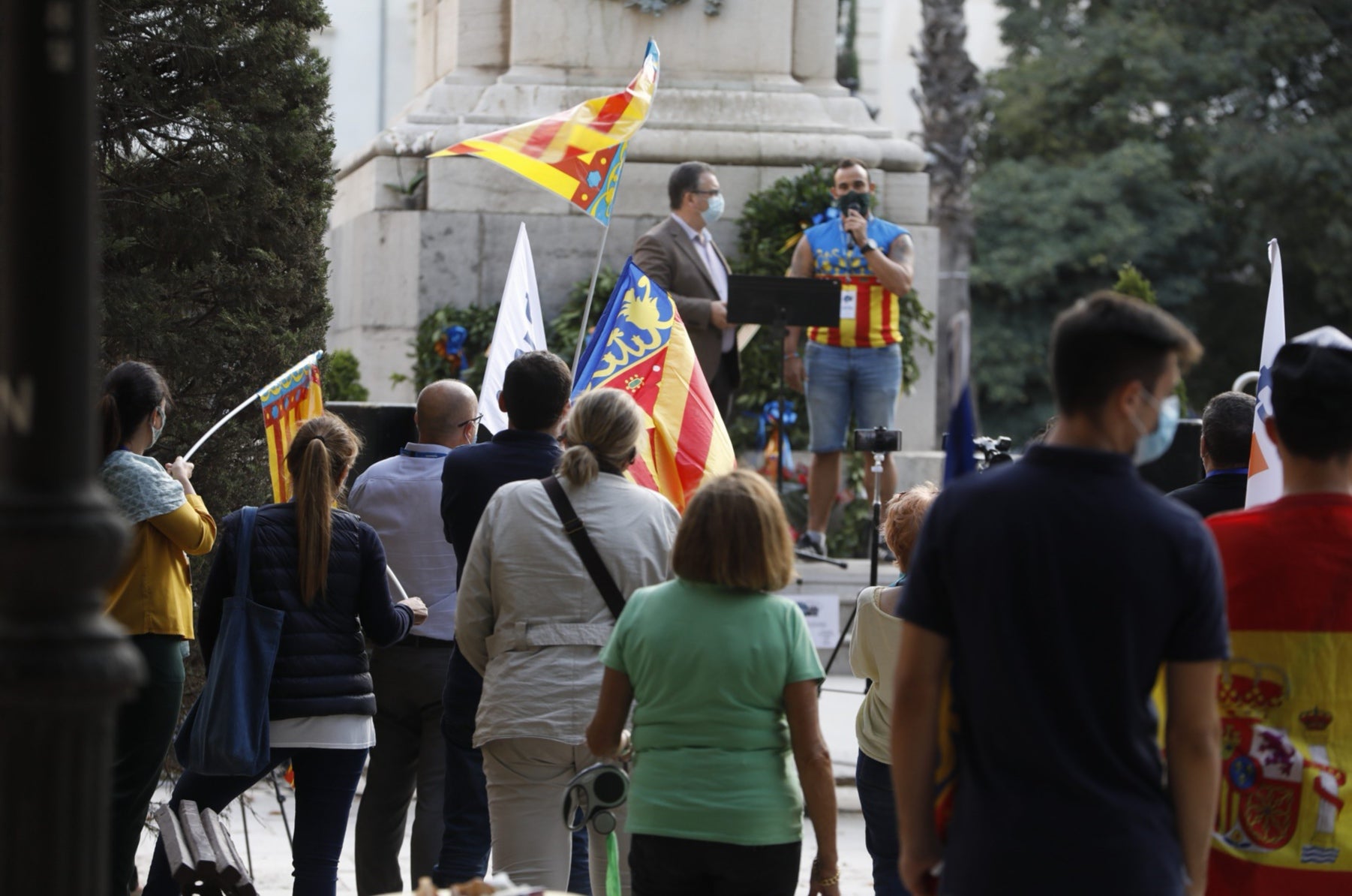 Fotos: Manifestaciones en Valencia por el 9 d&#039;Octubre