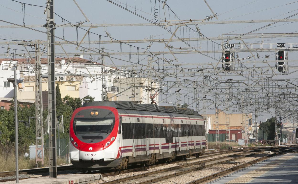 Tren de Cercanías. 