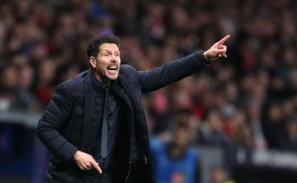 A medidados de septiembre se confirmaba también el positivo en Covid-19 de Simeone, entrenador del Atlético de Madrid. 