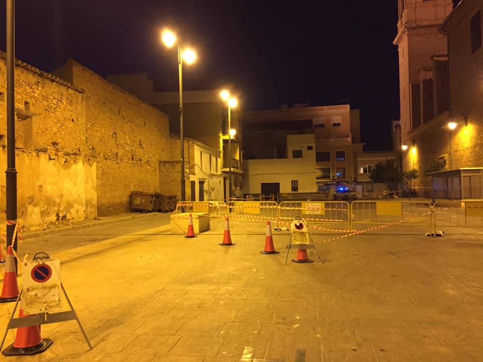 Fotos: Cae parte del tejado de la cúpula de la iglesia de Massamagrell