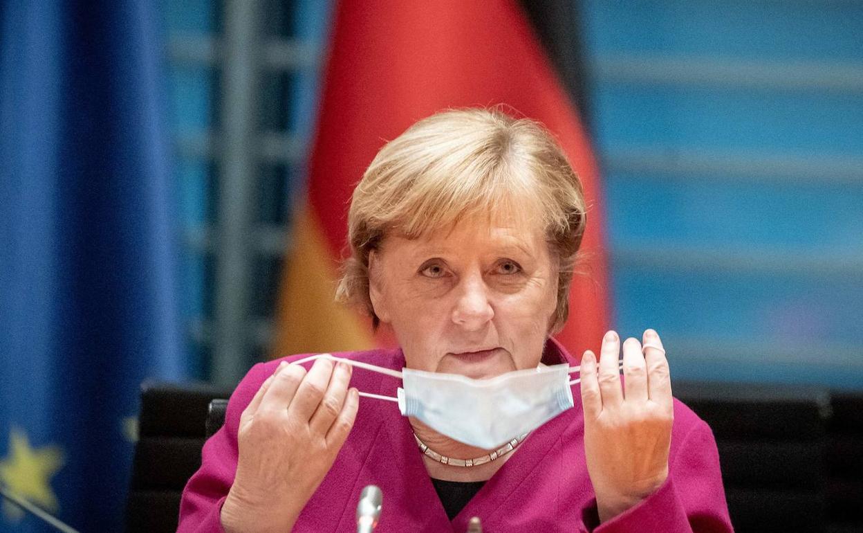 Angela Merkel. 