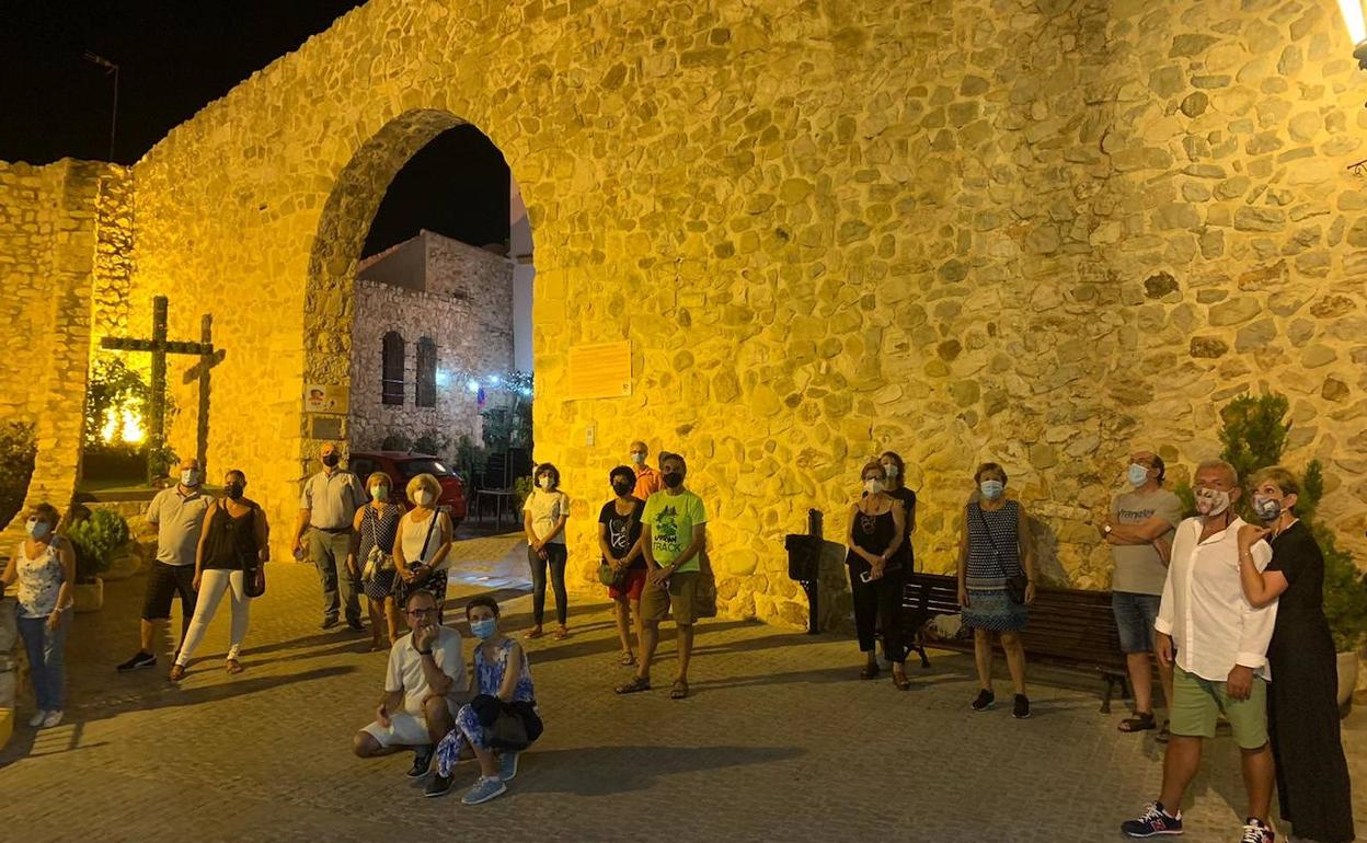 Una de las visitas guiadas por el casco antiguo de Calp. 