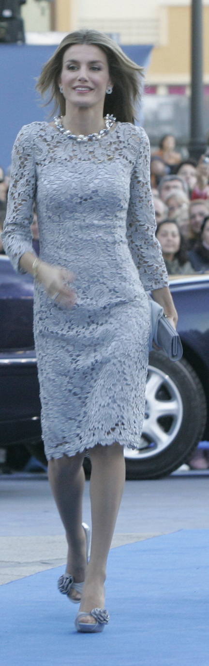 Vestido utilizado por la Reina el año 2008.