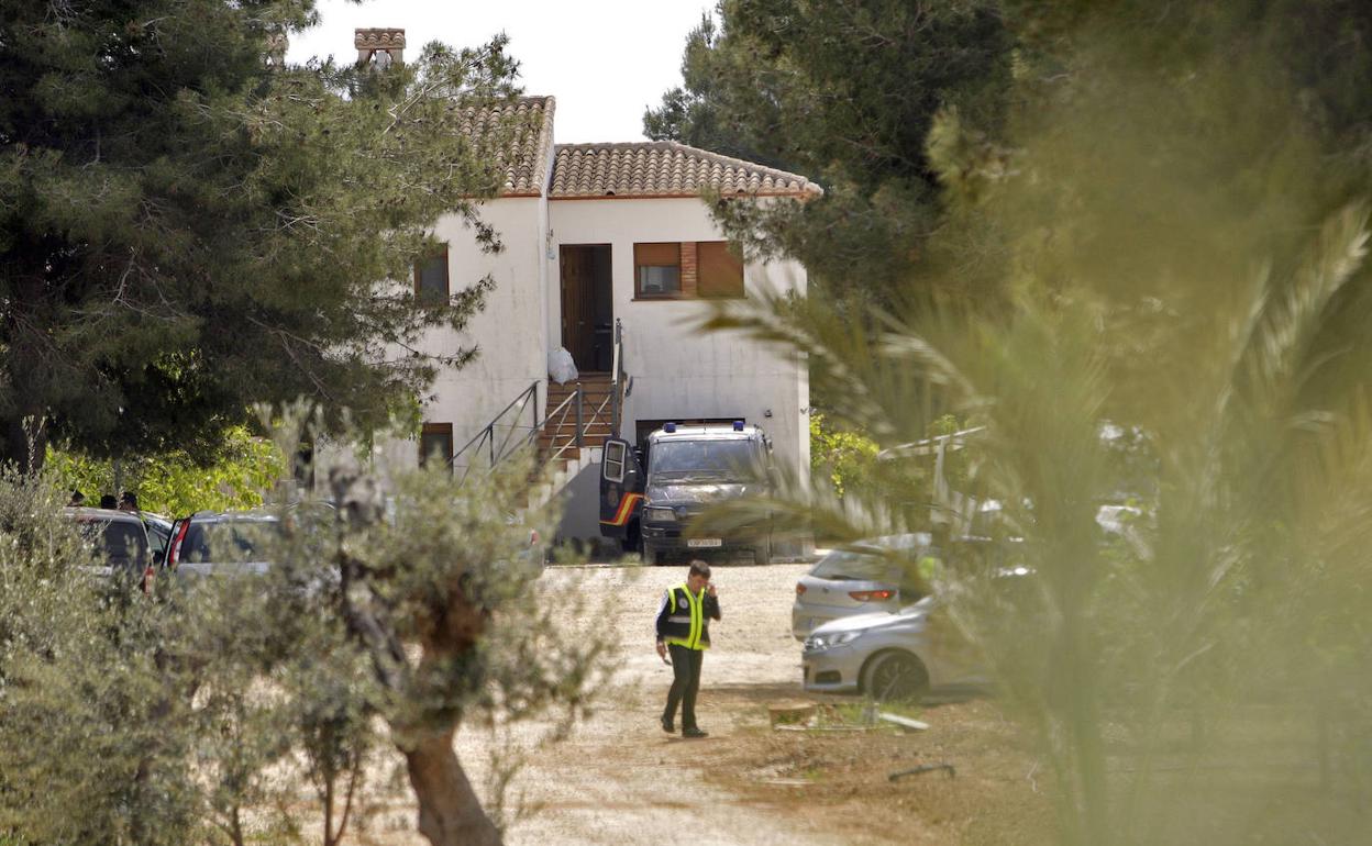 Casa en Teulada donde fue detenido el ciudano egipcio de 49 años. 