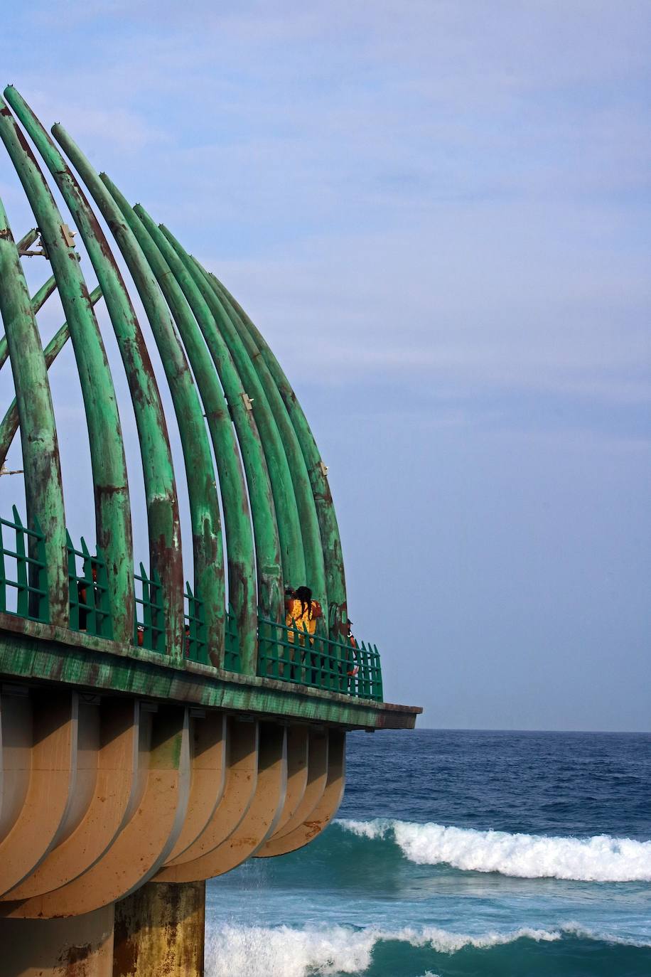 La estructura, de 80 metros de longitud, ganó el South African National Award for Outstanding Civil Engineering Achievement (premio nacional de Sudáfrica al mayor logro de ingeniería civil).