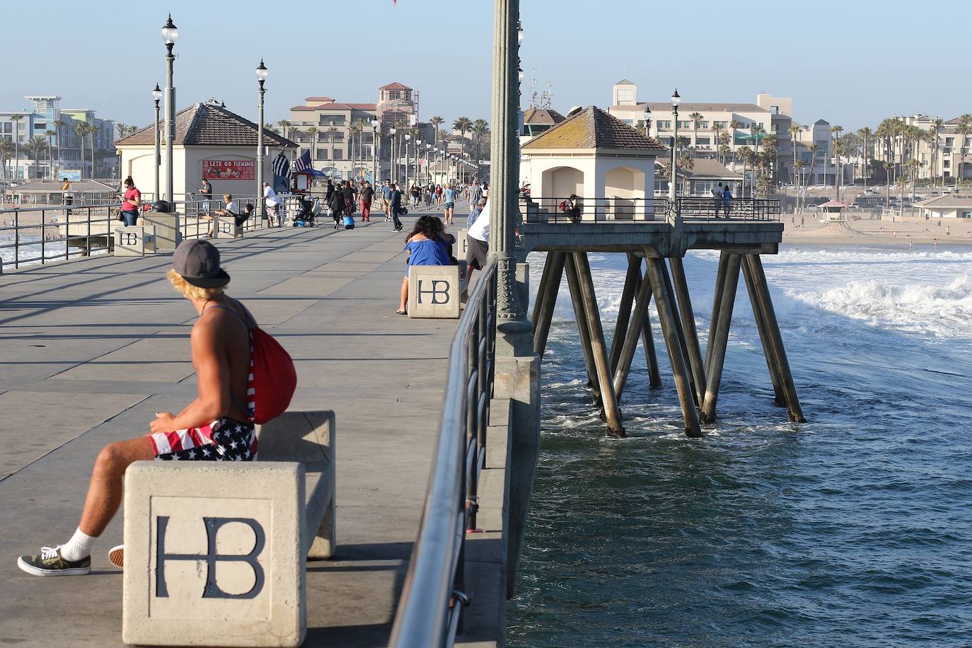 Durante la Segunda Guerra Mundial, el muelle funcionaba también como puesto de vigilancia submarina. En su parte final, en esta época, tenía ametralladoras.