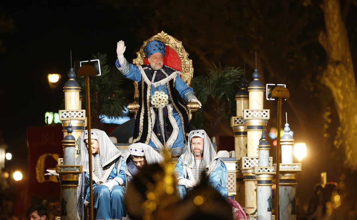 Cabalgata de Reyes en Valencia en 2019.