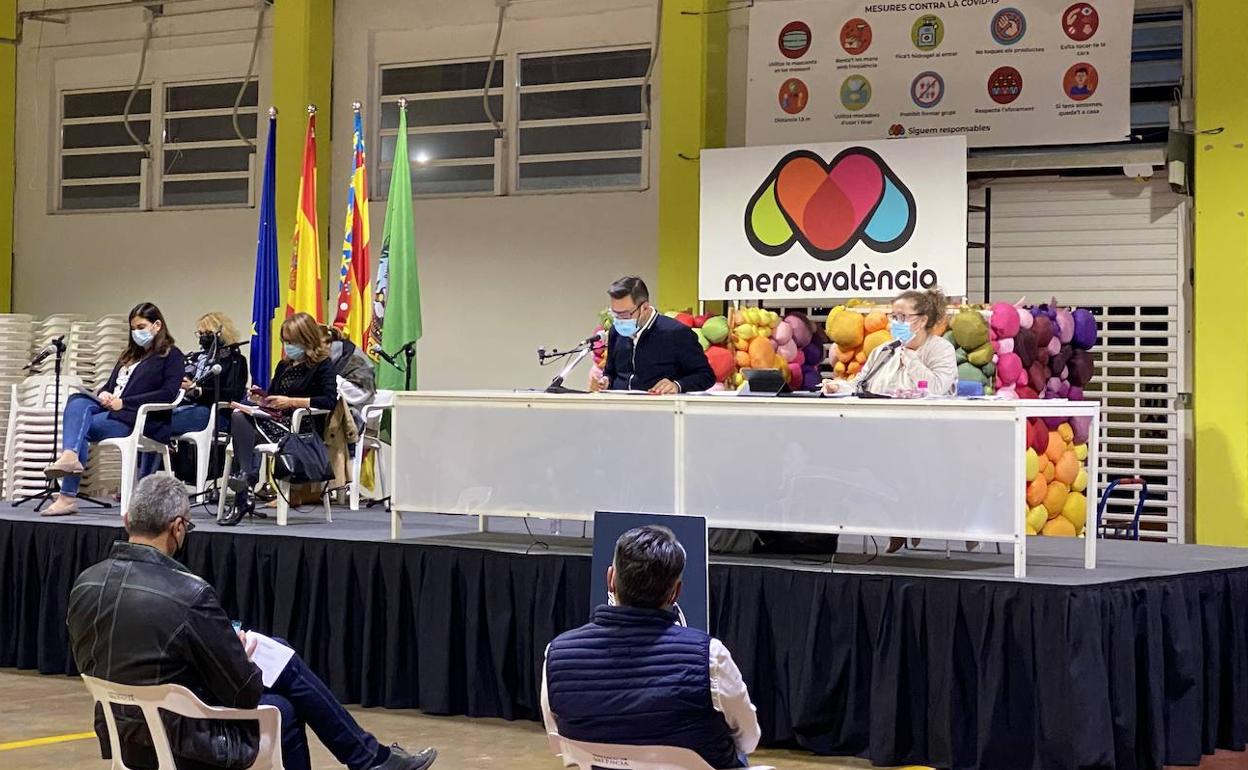 Asamblea de presidentes de octubre en MercaFlor.