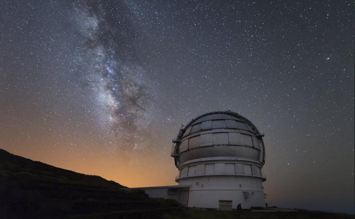 Imagen de archivo del Gran Telescopio Canarias