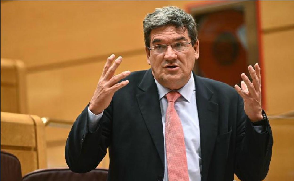 El ministro de Inclusión, Seguridad Social y Migraciones, José Luis Escrivá. 