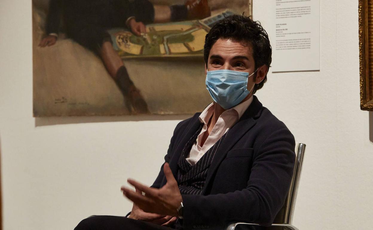 El director del Museo de Bellas Artes, Pablo González Tornel. 
