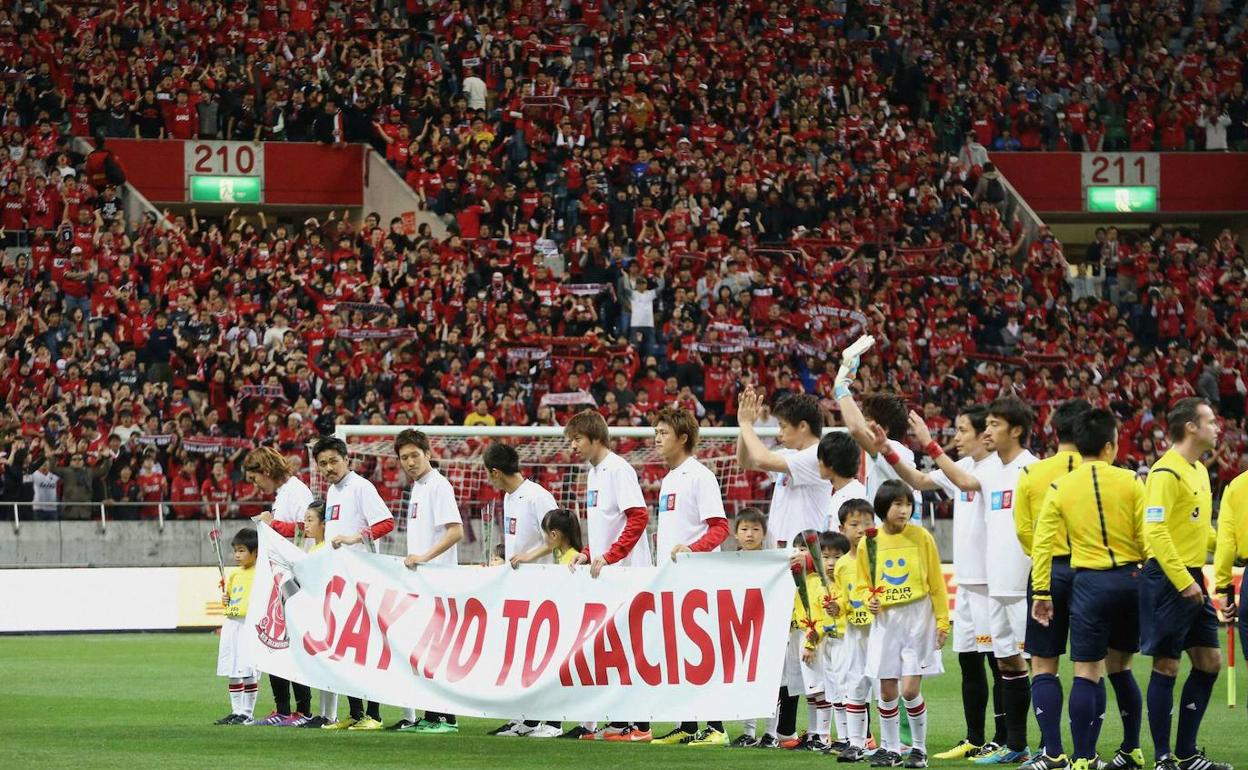 El próximo sábado, el equipo cadete de ambos clubes desplegarán una pancarta con la leyenda 'Respect'. 